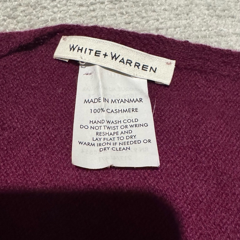 White + Warren Cashmere Travel Wrap/Scarf - Picture 6 of 6